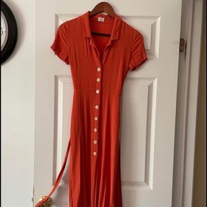 Aritzia shirt dress